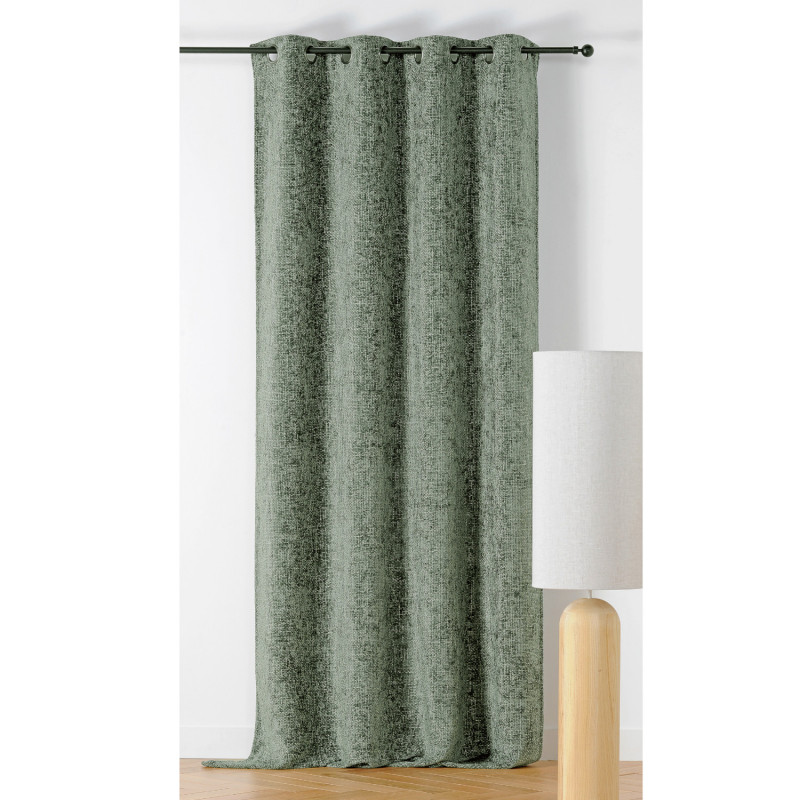 Prêt-à-Poser rideau - 135cmx250cm - vert olive ASPEN par Linder