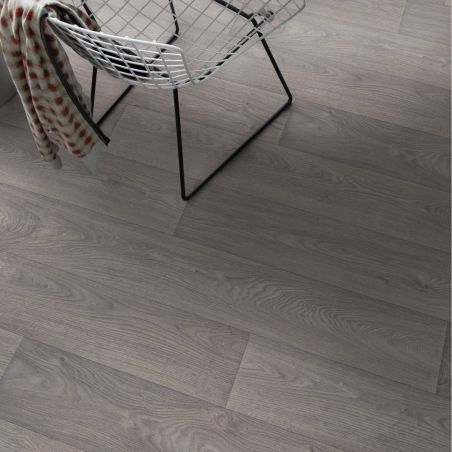 Sol Vinyle/PVC - 4m - parquet taupe et expresso NEWPORT PECAN - Primetex par Gerflor