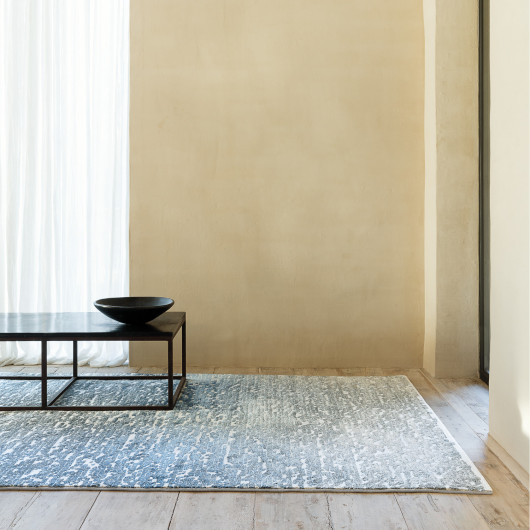 Tapis de salon - 120x170cm - Contemporain bleu et taupe Sierra par Osta
