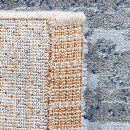 Tapis de salon - 120x170cm - Contemporain bleu et taupe Sierra par Osta Tapis de salon - 120x170cm - Contemporain bleu et taupe Sierra par Osta