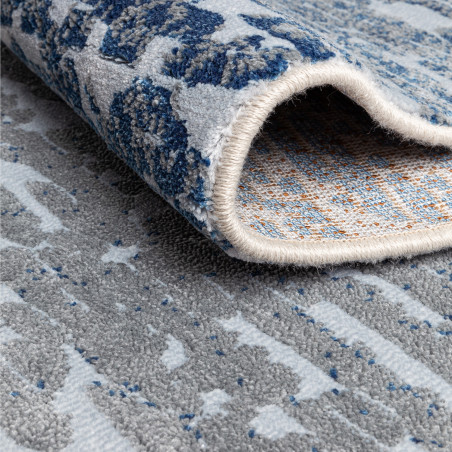 Tapis de salon - 120x170cm - Contemporain bleu et taupe Sierra par Osta Tapis de salon - 120x170cm - Contemporain bleu et taupe Sierra par Osta