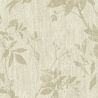 Papier peint vinyle sur intissé floral doré JARDIN SECRET - Imprim'luxe par Ugepa - A05707