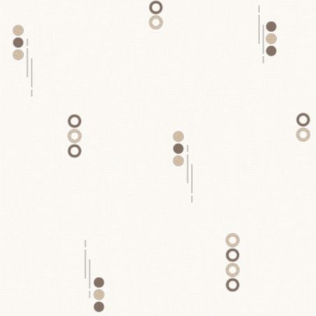 Papier peint expansé sur papier standard géométrique marronet beigeirisé GEOMETRIC EFFECT - Basiques par Ugepa - J10507 Papier peint expansé sur papier standard géométrique marronet beigeirisé GEOMETRIC EFFECT - Basiques par Ugepa - J10507