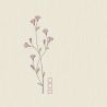 Papier peint expansé sur papier standard floral parmeCHARMED FLOWER - Basiques par Ugepa - L98503