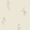 Papier peint expansé sur papier standard floral parmeCHARMED FLOWER - Basiques par Ugepa - L98503