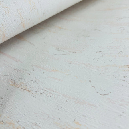 Papier peint standard faux uni rose et orange WALL EFFECT - Basiques par Ugepa - L23907