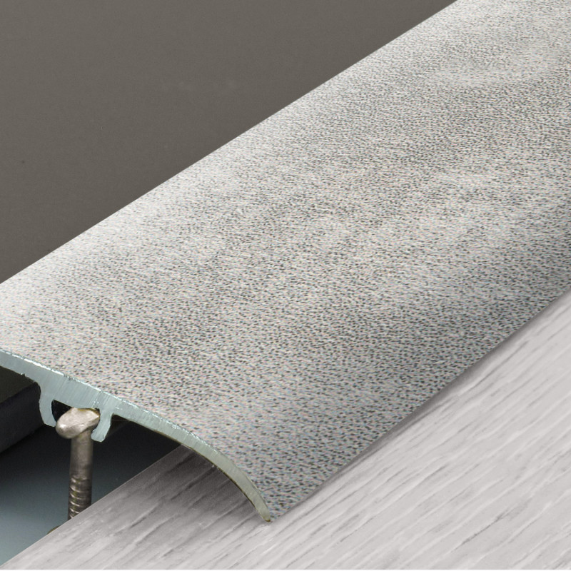 Seuil de porte invisible multi-niveaux - 93cm x 41mm - Ciment gris HARMONY par Dinac