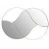 Miroir design doré - 60x90cm - INFINI par Amadeus