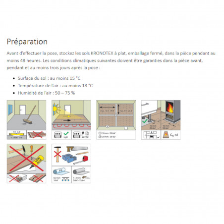 Sol Stratifié - CHENE CACHEMIRE BEIGE D6021 - Exquisit Plus  par Kronotex