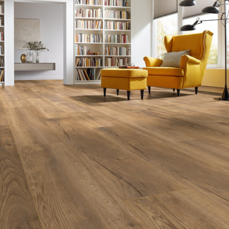 Sol Stratifié - CHENE PETTERSON NATURE D4764 - Exquisit Plus  par Kronotex