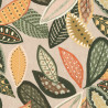 Papier peint vinyle sur intissé végétal vert et orange EXOTIC - Dolce Vita par Lutèce - 11230807