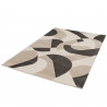 Tapis de salon - 120x170cm - Graphique / Géométrique écru et taupe Brera par Balta