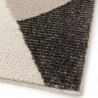 Tapis de salon - 120x170cm - Graphique / Géométrique écru et taupe Brera par Balta