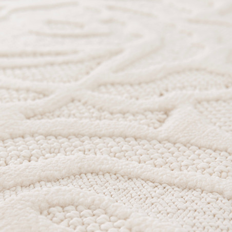 Tapis de salon - 120x170cm - Animal / Végétal blanc cassé Lexi par Balta Tapis de salon - 120x170cm - Animal / Végétal blanc cassé Lexi par Balta
