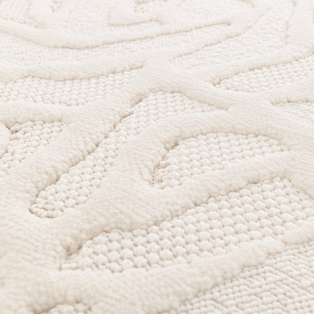 Tapis de salon - 120x170cm - Animal / Végétal blanc cassé Lexi par Balta Tapis de salon - 120x170cm - Animal / Végétal blanc cassé Lexi par Balta