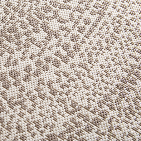 Tapis de salon - diam 120cm - Contemporain beige et taupe Essenza par Balta Tapis de salon - diam 120cm - Contemporain beige et taupe Essenza par Balta