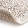 Tapis de salon - diam 120cm - Contemporain beige et taupe Essenza par Balta