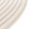 Tapis de salon - diam 160cm - Contemporain écru Cocoon par Balta Tapis de salon - diam 160cm - Contemporain écru Cocoon par Balta
