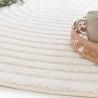 Tapis de salon - diam 160cm - Contemporain écru Cocoon par Balta Tapis de salon - diam 160cm - Contemporain écru Cocoon par Balta