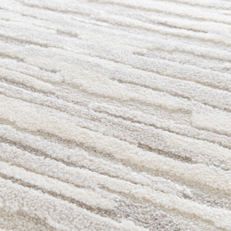 Tapis de salon - 200x290cm - Uni / Faux-uni écru et beige Cocoon par Balta