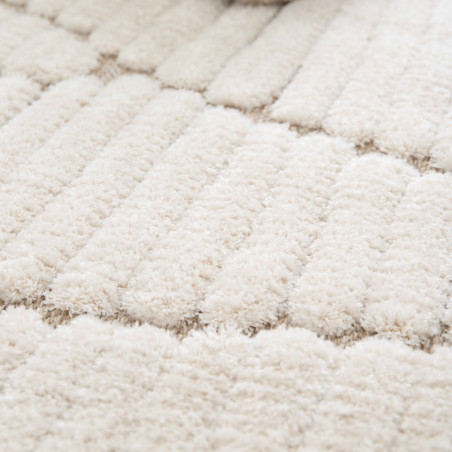 Tapis de salon - 160x230cm - Contemporain écru et taupe Desert par Balta Tapis de salon - 160x230cm - Contemporain écru et taupe Desert par Balta