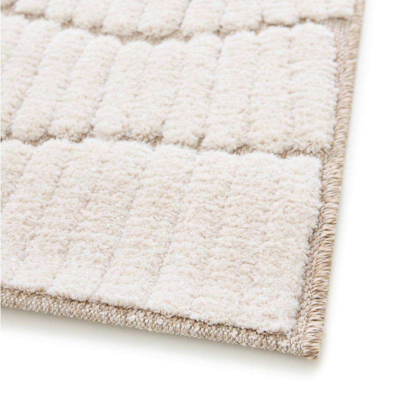 Tapis de salon - 160x230cm - Contemporain écru et taupe Desert par Balta