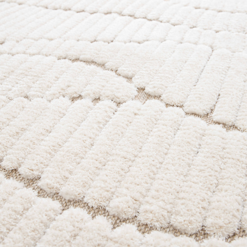 Tapis de salon - 160x230cm - Contemporain écru et taupe Desert par Balta