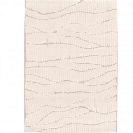 Tapis de salon - 160x230cm - Contemporain écru et taupe Desert par Balta Tapis de salon - 160x230cm - Contemporain écru et taupe Desert par Balta