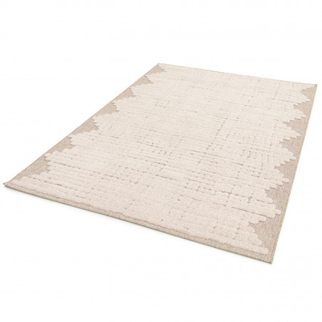 Tapis de salon - 160x230cm - Contemporain écru et taupe Desert par Balta Tapis de salon - 160x230cm - Contemporain écru et taupe Desert par Balta