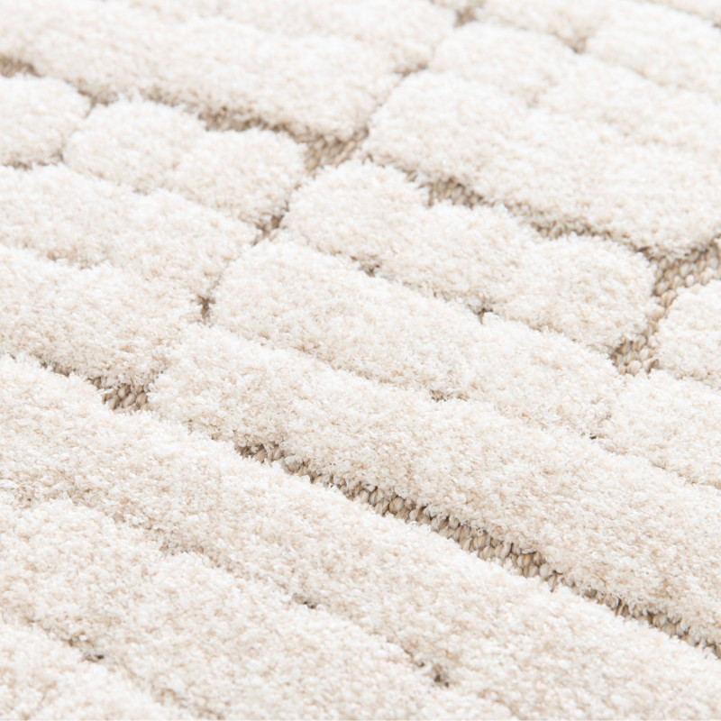 Tapis de salon - 160x230cm - Contemporain  écru et taupe Desert par Balta