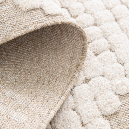 Tapis de salon - 160x230cm - Contemporain écru et taupe Desert par Balta Tapis de salon - 160x230cm - Contemporain écru et taupe Desert par Balta