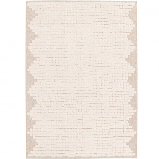 Tapis de salon - 160x230cm - Contemporain  écru et taupe Desert par Balta