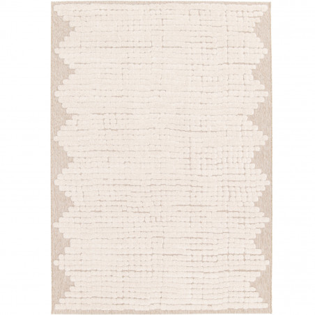 Tapis de salon - 160x230cm - Contemporain écru et taupe Desert par Balta Tapis de salon - 160x230cm - Contemporain écru et taupe Desert par Balta