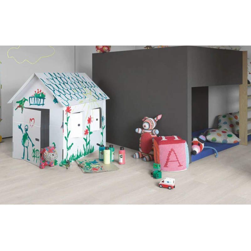 Sol Stratifié - CHENE SKYLINE WHITE 1601447 - Classic 1050  par Parador