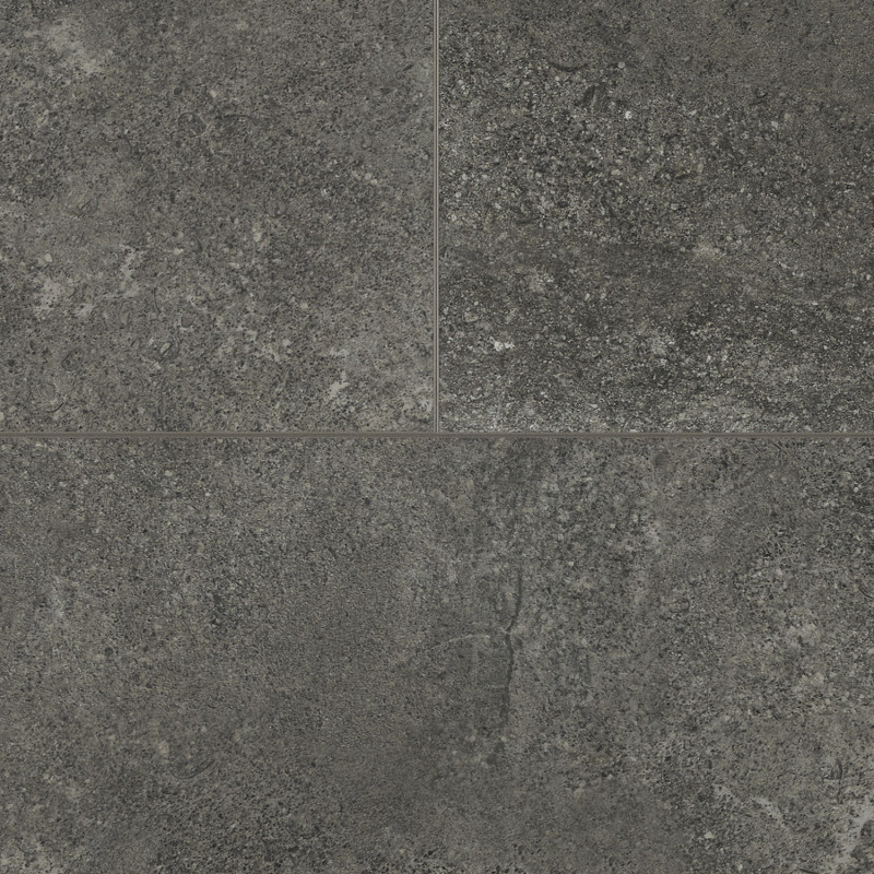 Sol Vinyle/PVC - Dalle clipsable - carrelage gris anthracite CHURCHILL - Authentics Coretec par US Floors