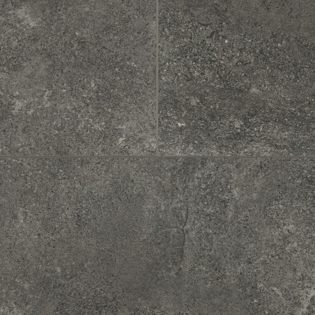 Sol Vinyle/PVC - Dalle clipsable - carrelage gris anthracite CHURCHILL - Authentics Coretec par US Floors Sol Vinyle/PVC - Dalle clipsable - carrelage gris anthracite CHURCHILL - Authentics Coretec par US Floors