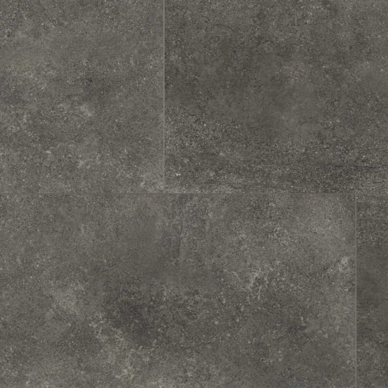 Sol Vinyle/PVC - Dalle clipsable - carrelage gris anthracite CHURCHILL - Authentics Coretec par US Floors