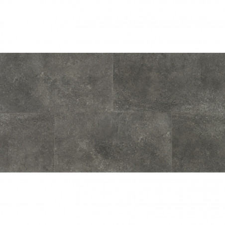 Sol Vinyle/PVC - Dalle clipsable - carrelage gris anthracite CHURCHILL - Authentics Coretec par US Floors Sol Vinyle/PVC - Dalle clipsable - carrelage gris anthracite CHURCHILL - Authentics Coretec par US Floors