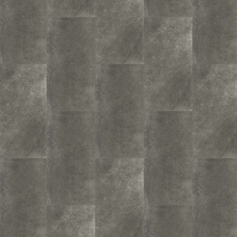 Sol Vinyle/PVC - Dalle clipsable - carrelage gris anthracite CHURCHILL - Authentics Coretec par US Floors