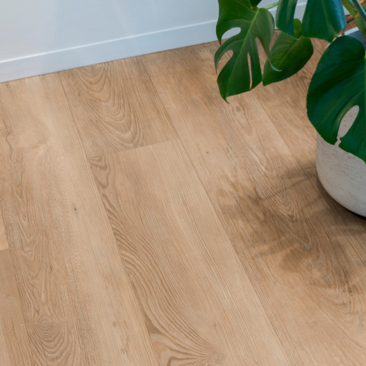 Sol Vinyle/PVC - Lame clipsable - parquet chêne clair HURON - The Authentics Coretec par US Floors