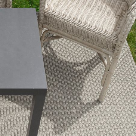 Tapis de salon - 120x170cm - Uni / Faux-uni taupe GRACE par Balta