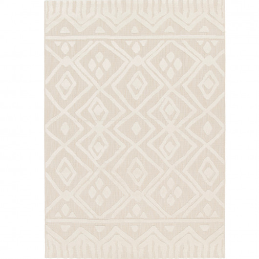 Tapis de salon - 160x230cm - Ethnique / Berbère écru MAMBO par Balta