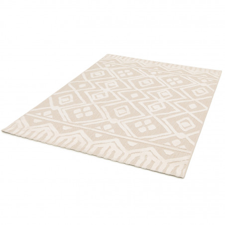 Tapis de salon - 160x230cm - Ethnique / Berbère écru MAMBO par Balta Tapis de salon - 160x230cm - Ethnique / Berbère écru MAMBO par Balta