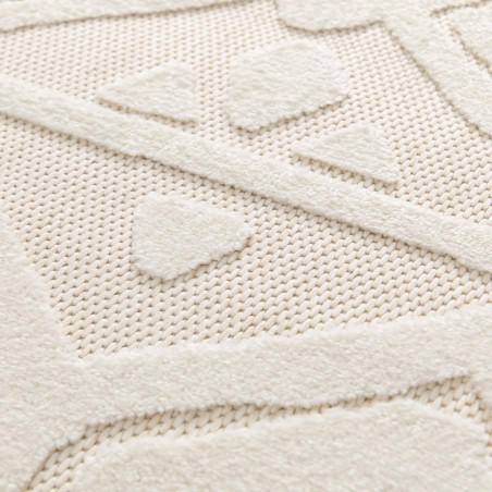 Tapis de salon - 160x230cm - Ethnique / Berbère écru MAMBO par Balta Tapis de salon - 160x230cm - Ethnique / Berbère écru MAMBO par Balta