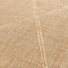 Tapis de salon - 160x230cm - Graphique / Géométrique corde naturelle ton sur ton  JACK par Balta