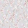 Papier peint vinyle sur intissé floral rose et blanc POMMIER EN FLEURS - Adèle par Ugepa - m52709
