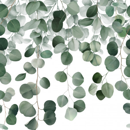Panoramique vinyle sur intissé végétal vert EUCALYPTUS - Life par Grandeco - A73201 Panoramique vinyle sur intissé végétal vert EUCALYPTUS - Life par Grandeco - A73201
