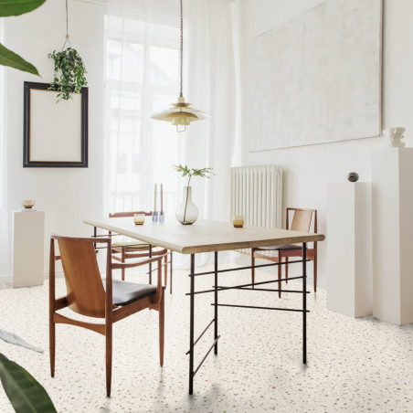 Sol Vinyle/PVC - 4m - terrazzo naturel BARI BEIGE - Primetex par Gerflor Sol Vinyle/PVC - 4m - terrazzo naturel BARI BEIGE - Primetex par Gerflor