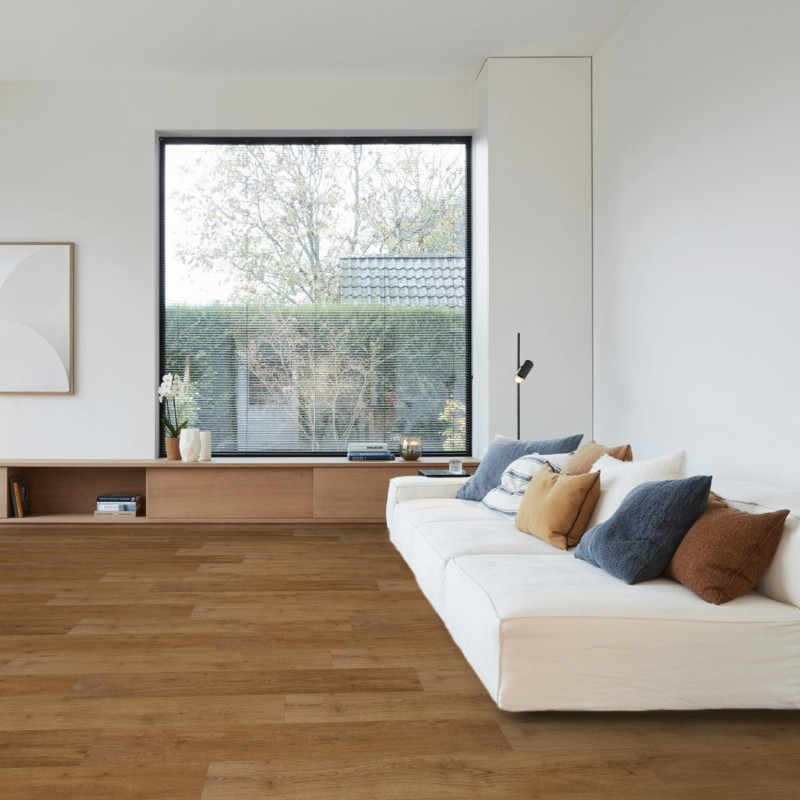 Sol Vinyle/PVC - Lame clipsable - parquet chêne naturel CAIRO - Zenn par Berry Alloc