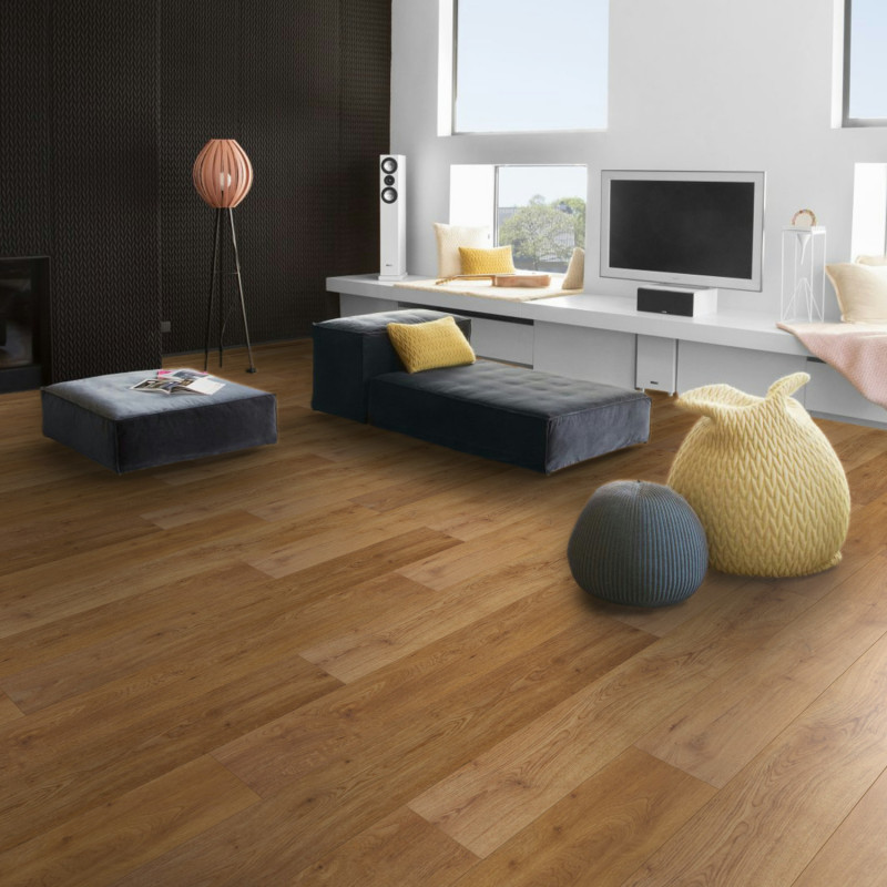 Sol Vinyle/PVC - Lame clipsable - parquet chêne naturel CAIRO - Zenn par Berry Alloc